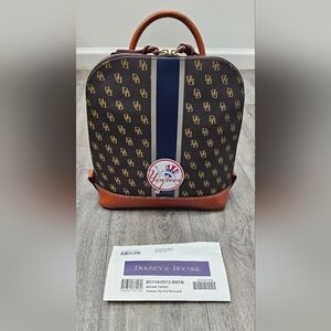 Dooney & Bourke Zip Pod Backpack-New York Yankees-*NWT*
